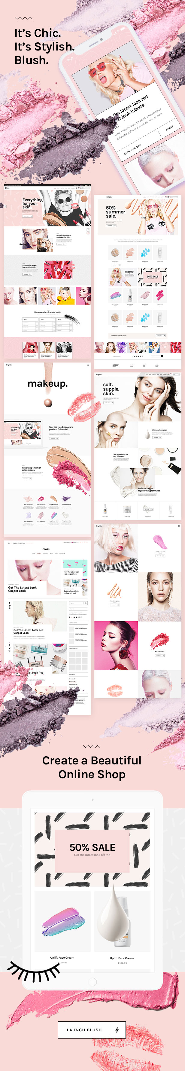 Blush - A Trendy Beauty and Lifestyle Theme - 1